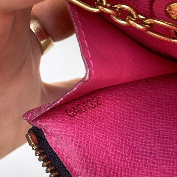 LOUIS VUITTON Monogram Multicolor Black Pochette Cles Coin Case Key Pouch - Picture 14 of 14